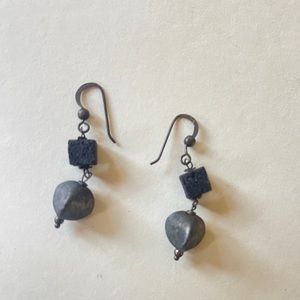New Lava Rock stone Beaded Dangle essential oil Diffuser Earrings